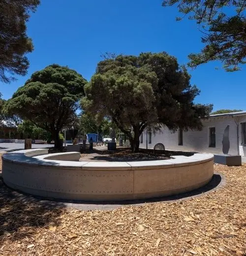 The sculpture garden on Wajemup.