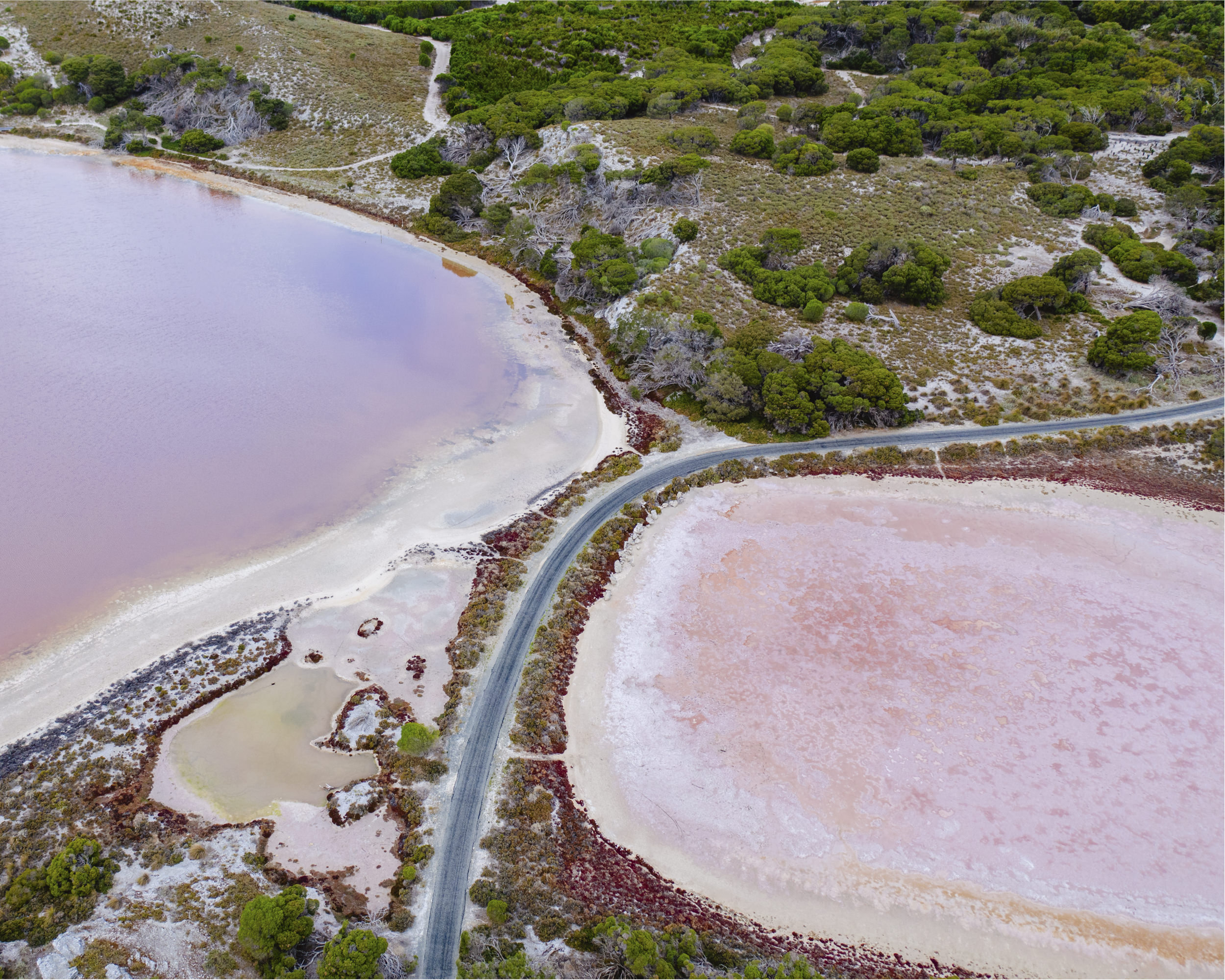 Salt lakes