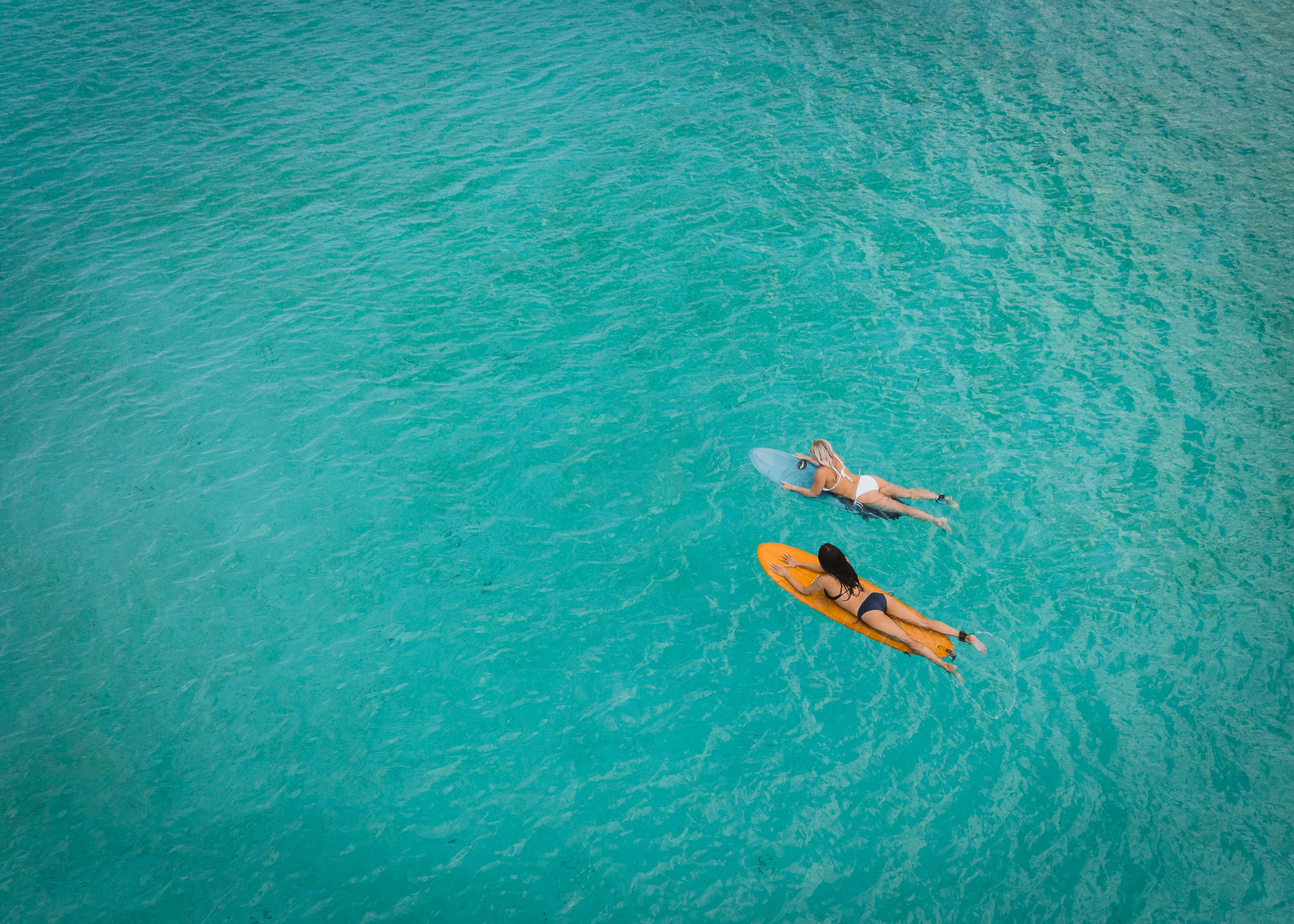 Waiting for a wave