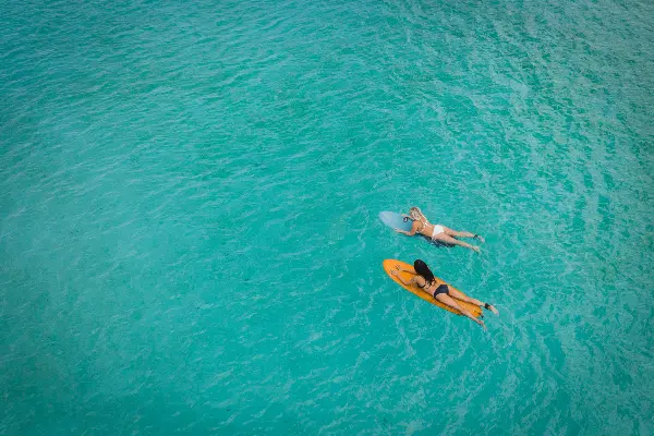 Waiting for a wave