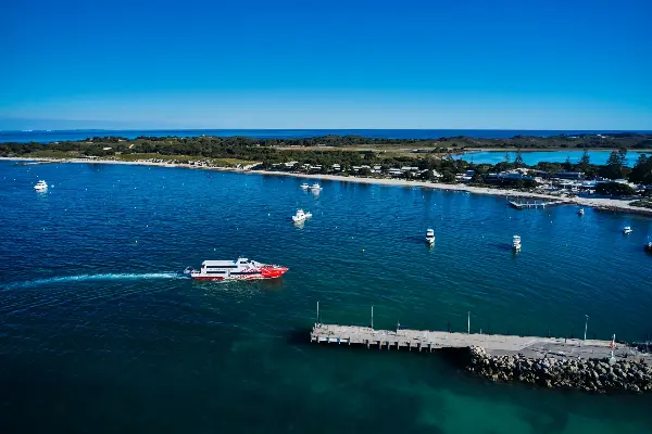Arrive on Rottnest Express