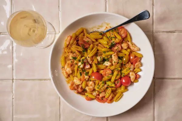 A warming bowl of pasta