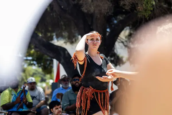 An Aboriginal Performer