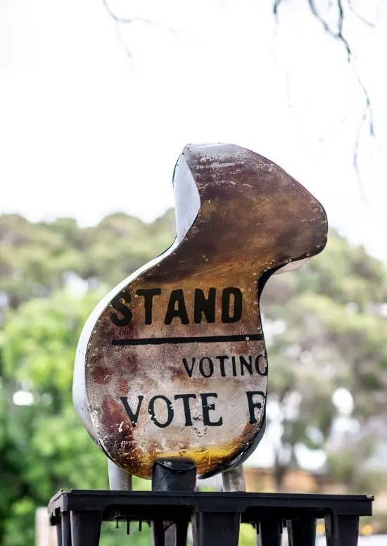 Sculpture named The Nature of Governance (2025) by Artist: Jon Denaro