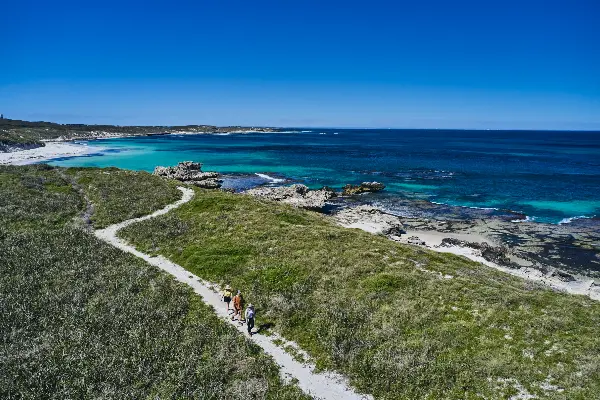 Hiking at Rottnest Island