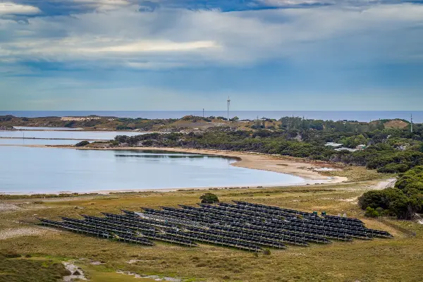 Rottnest Island Salt Lakes