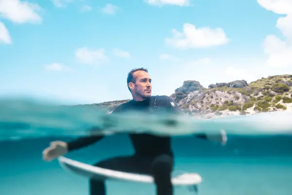 Surfing at Rottnest Island