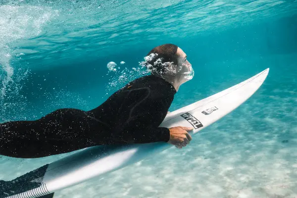 Surfing at Rottnest Island