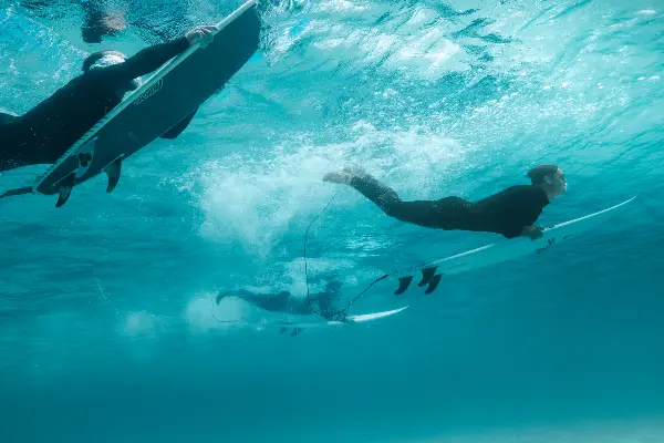 Surfing at Rottnest Island