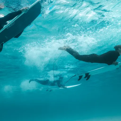 Surfing at Rottnest Island