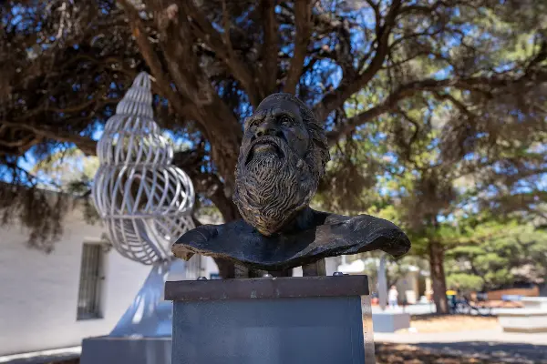 Sculpture at Wadjemup Museum