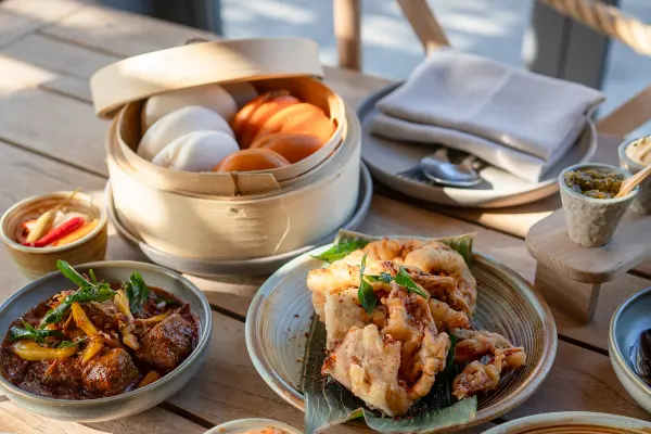 Indulgent bao bun feast on Rottnest Island