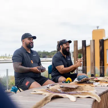 Mirliny Cultural Yarning Experience yarning circle exploring Noongar Creation Stories and the Noongar six seasons.